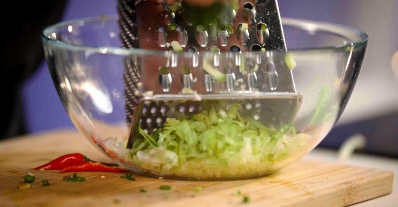 Окрошка с редькой