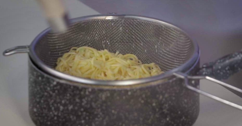 Лагман с редькой